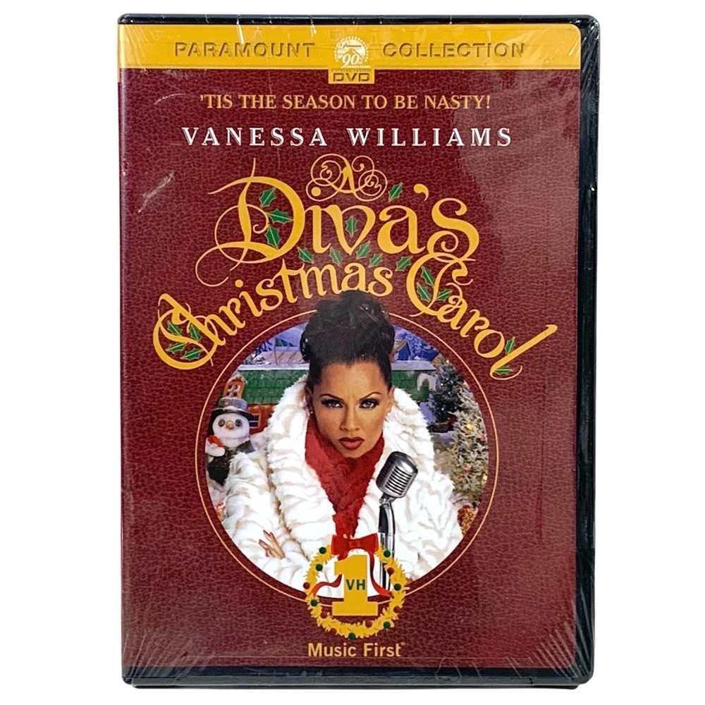 A Diva's Christmas Carol DVD Vanessa Williams as Scrooge 2000 NEW Sealed